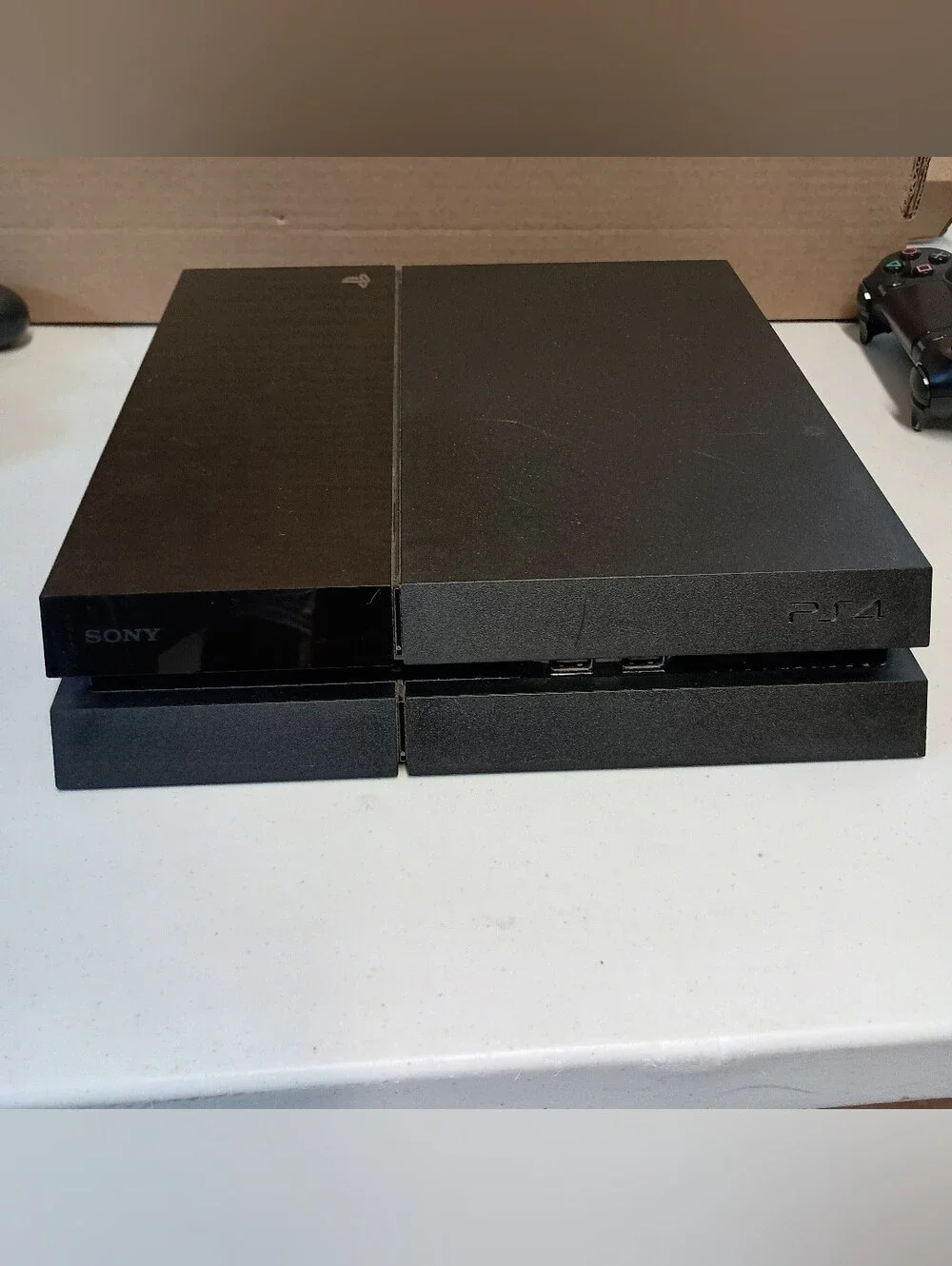 Sony Playstation 4 Bundle 500GB Black PS4 Slim Console Two Wireless Controllers